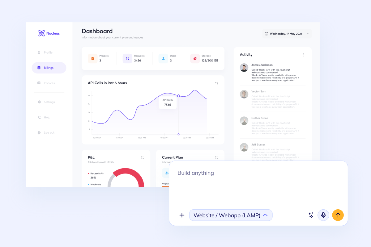 Compliance reporting dashboard preview