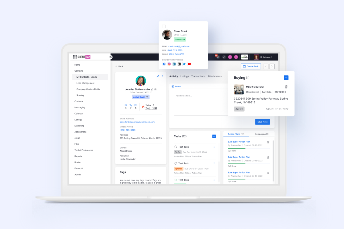Custom CRM preview