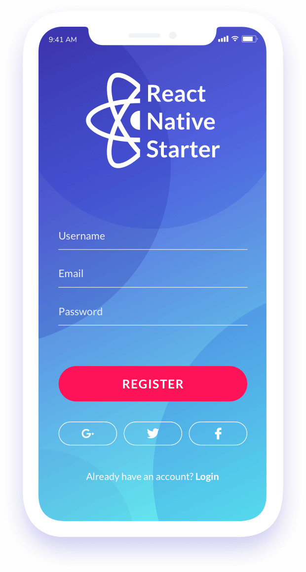 react-native-starter-mobile-application-template-built-with-react-native