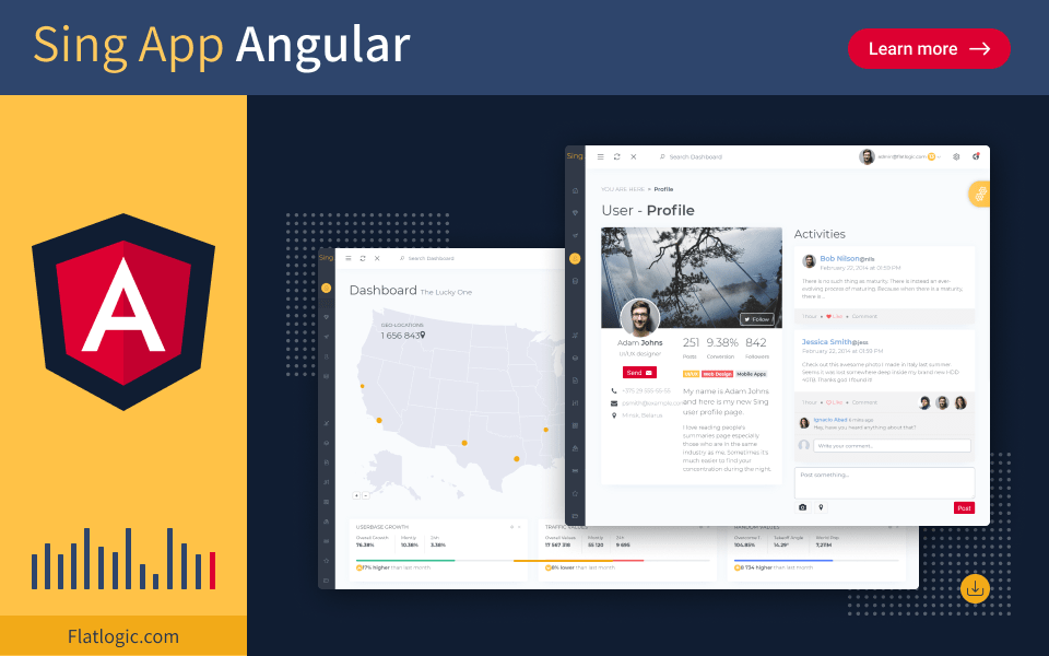 Sing App Angular Full - FlatLogic