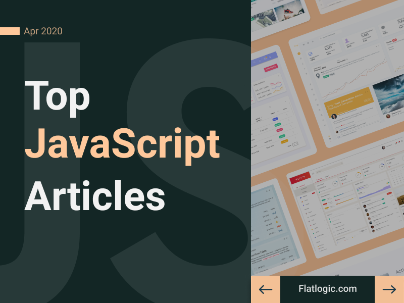 16+ Articles of April to Learn JavaScript