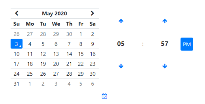 Bootstrap 4 Date Pickers Examples, Bootstrap4 v5 date picker