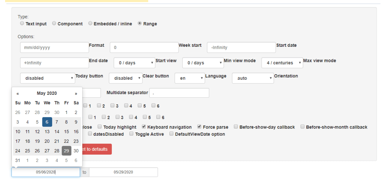 Best 13+ Date Picker Examples for Bootstrap - Flatlogic Blog