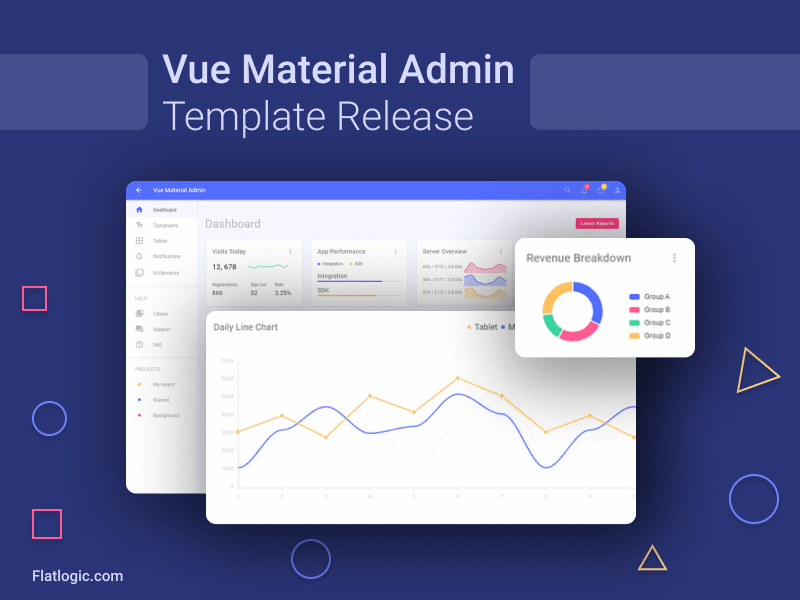 Vue Material Admin Template is Released! 