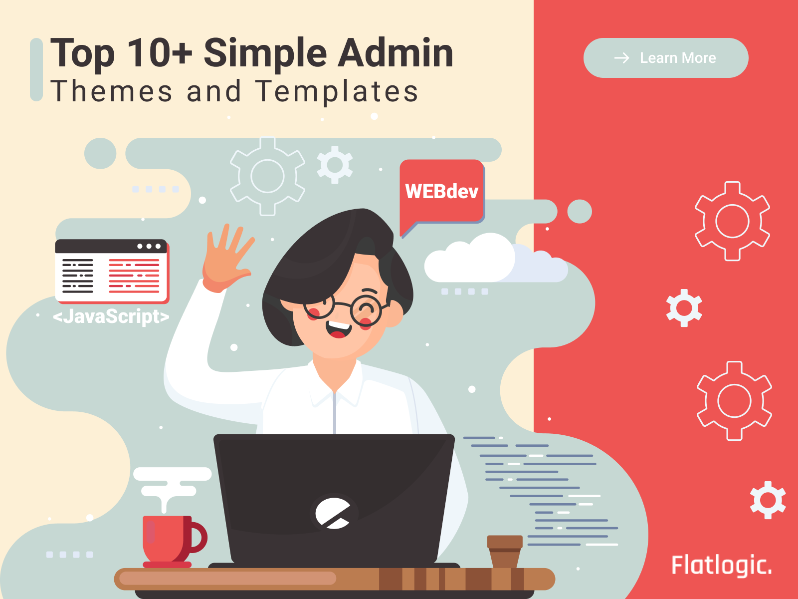 Top 10+ Simple Admin Themes and Templates - Flatlogic Blog