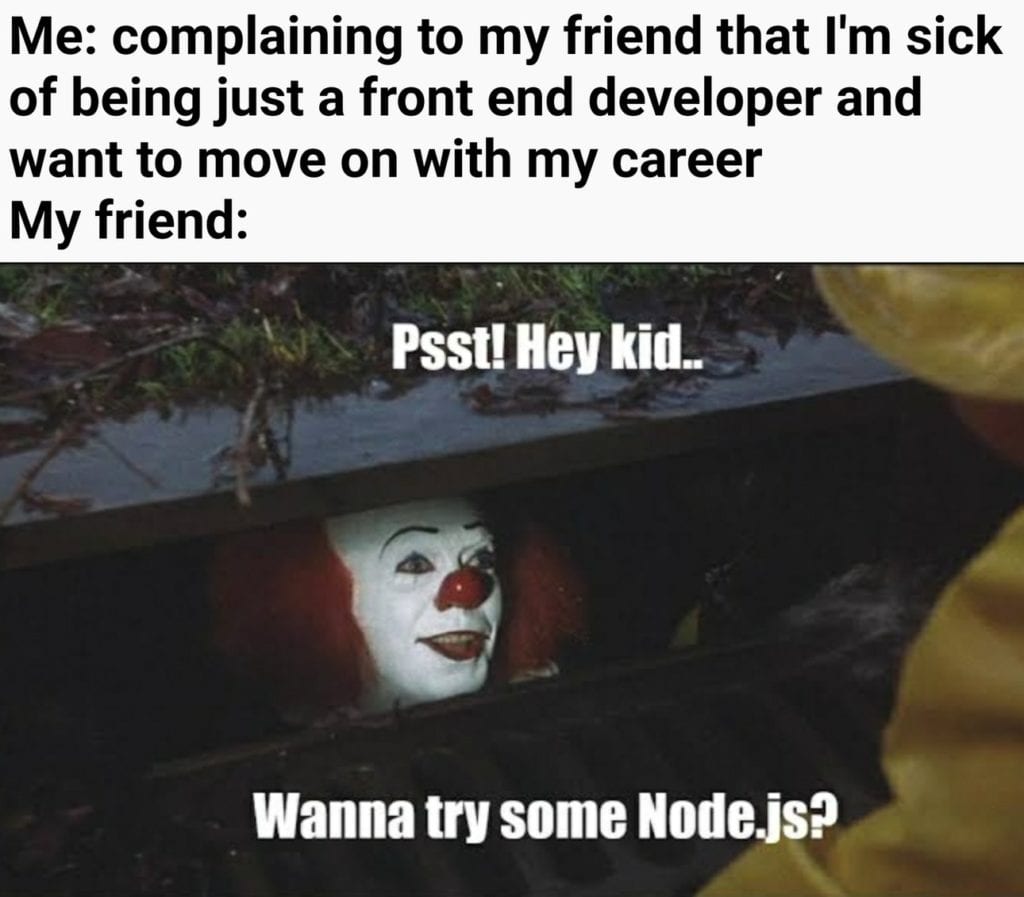 nodejs meme