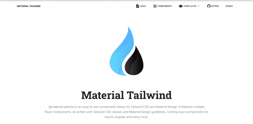 tailwind Bootstrap Alternative