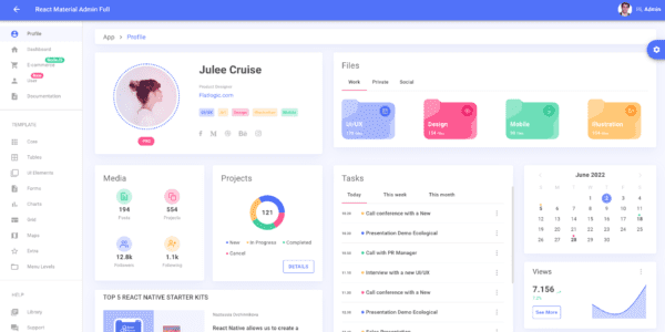 React Material Admin Full Update - Flatlogic Blog