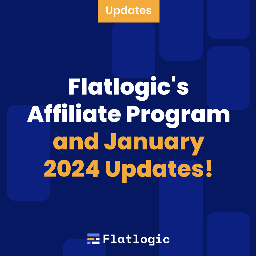 Flatlogic’s Affiliate Program and January 2024 Updates!