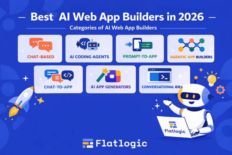 Best AI Web App Builders In 2026 [Comparison Guide] - Flatlogic Blog