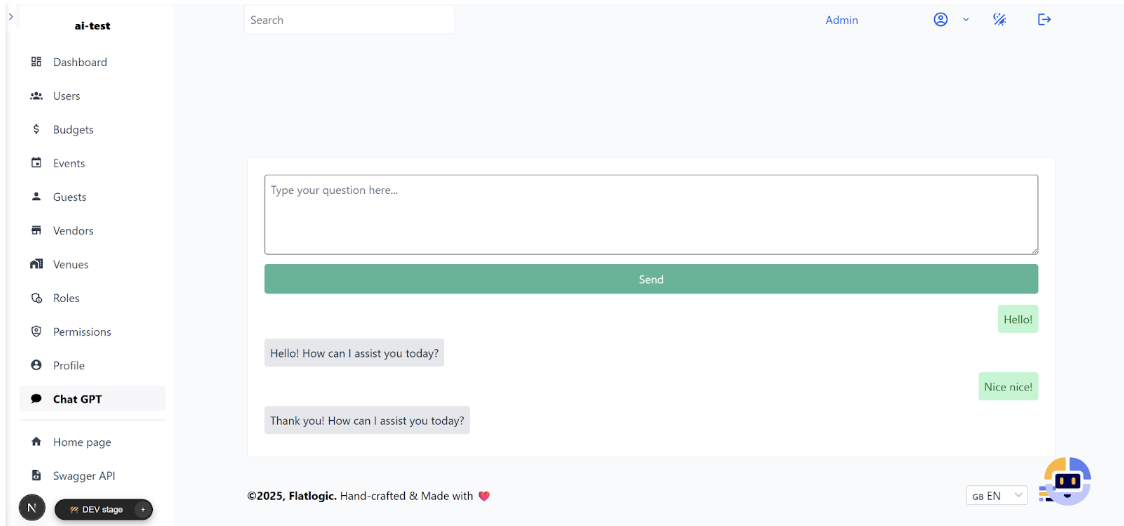 Native OpenAI Integration to Flatlogic AI Engineer - Flatlogic Blog