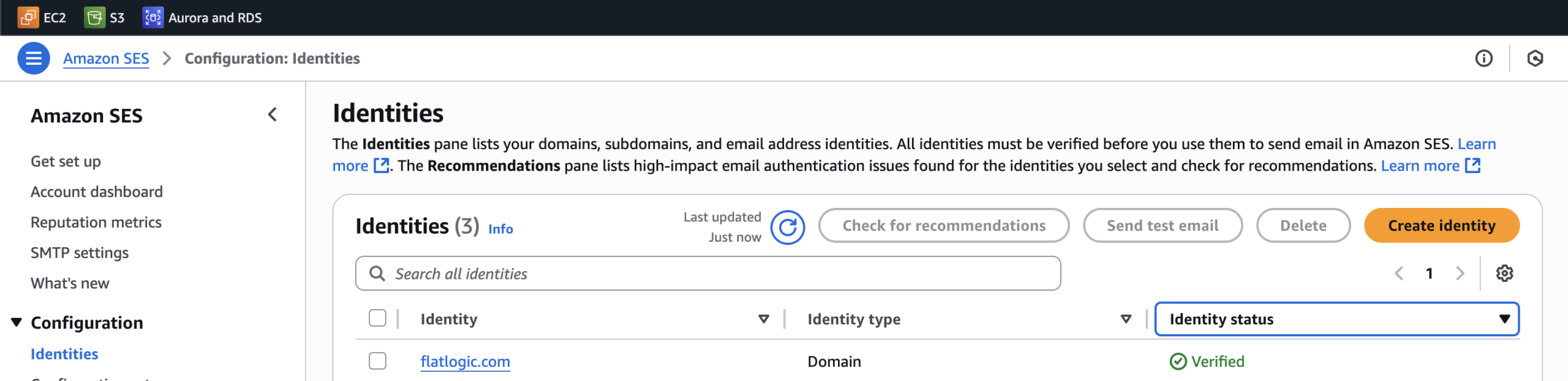 Verified Identities