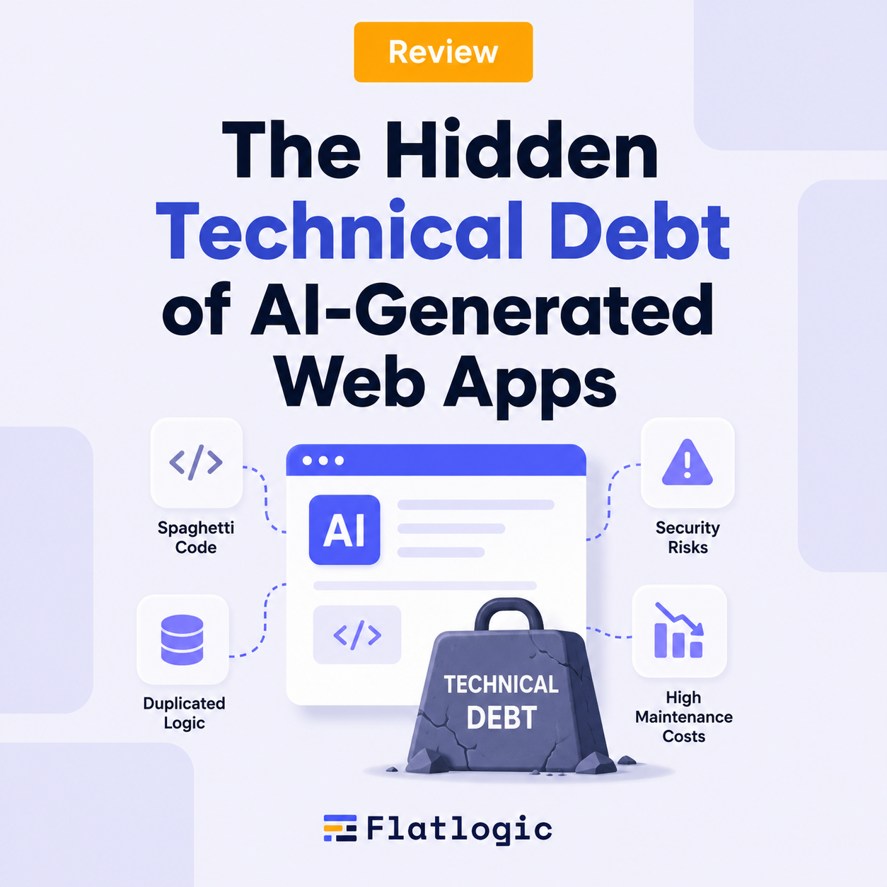 The Hidden Technical Debt of AI-Generated Web Apps