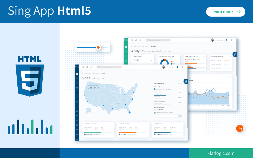Sing App Html5 - Bootstrap 4 Admin Dashboard Template