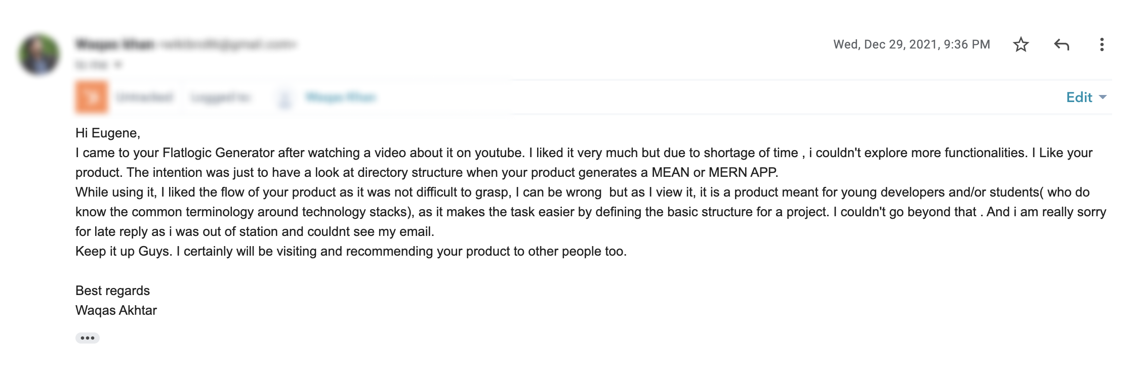 review