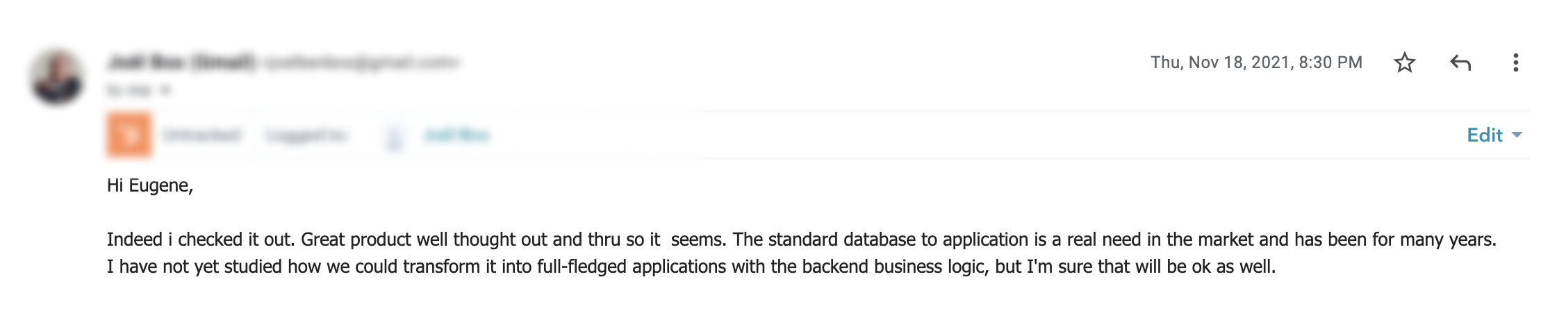 review